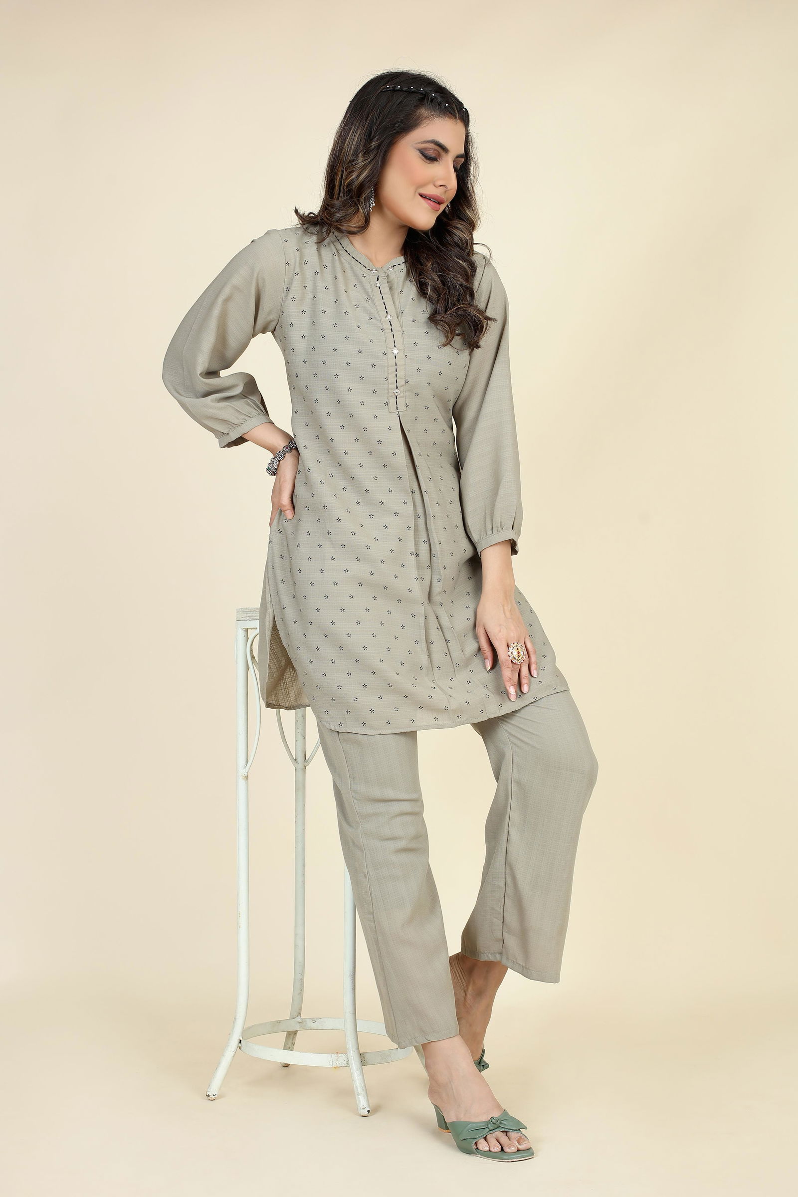 Ramdut By Seamore  218 To 219 Cord Set Ladies Top With Bottom Wholesale Market In Surat